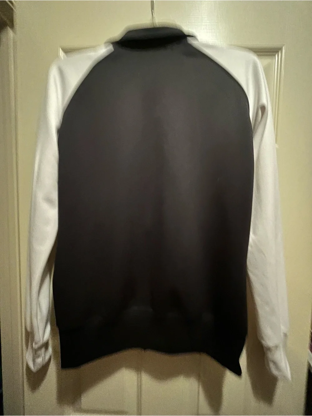 Nike Black & White Orioles Full-Zip Performance Jacket with Orange Logo